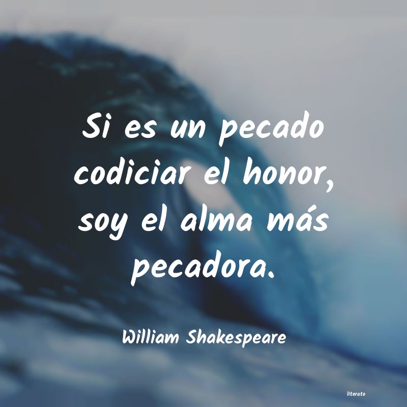 Frases de William Shakespeare