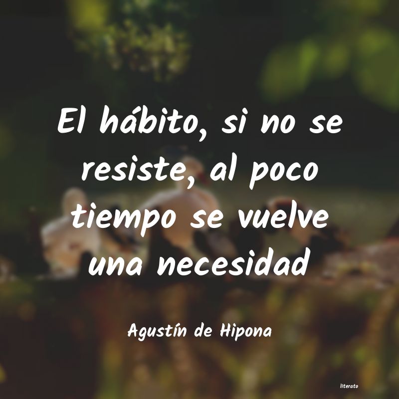 frases de AgustÃn de Hipona