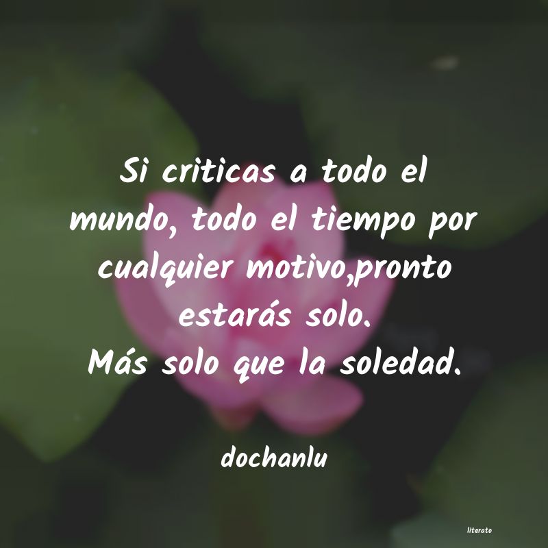 Frases de dochanlu