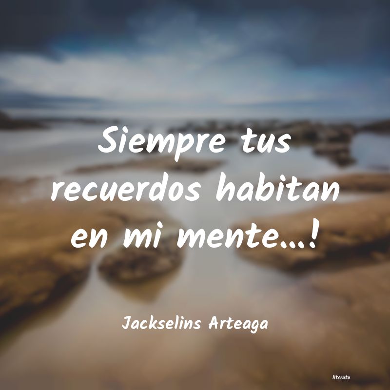 frases de Jackselins Arteaga