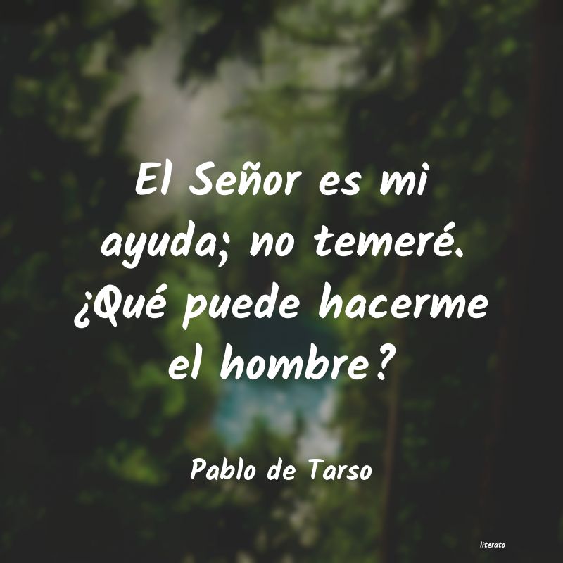 Frases de Pablo de Tarso