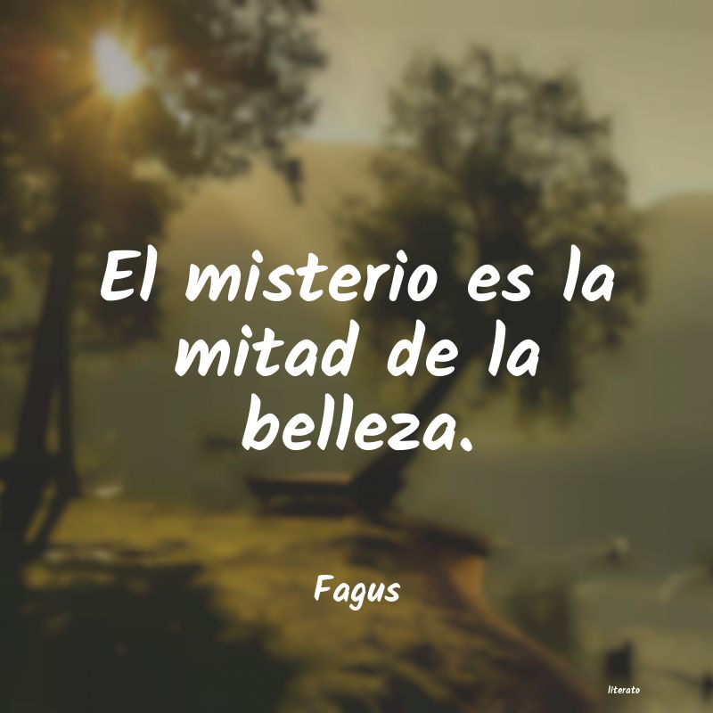 frases de Fagus