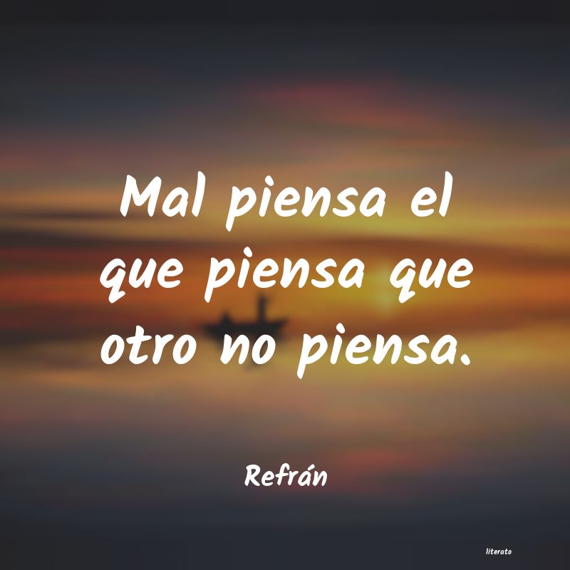 frases de Refrán