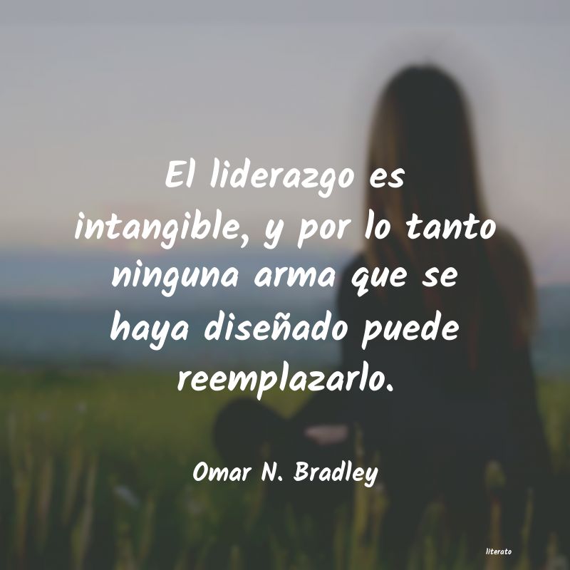 Frases de Omar N. Bradley