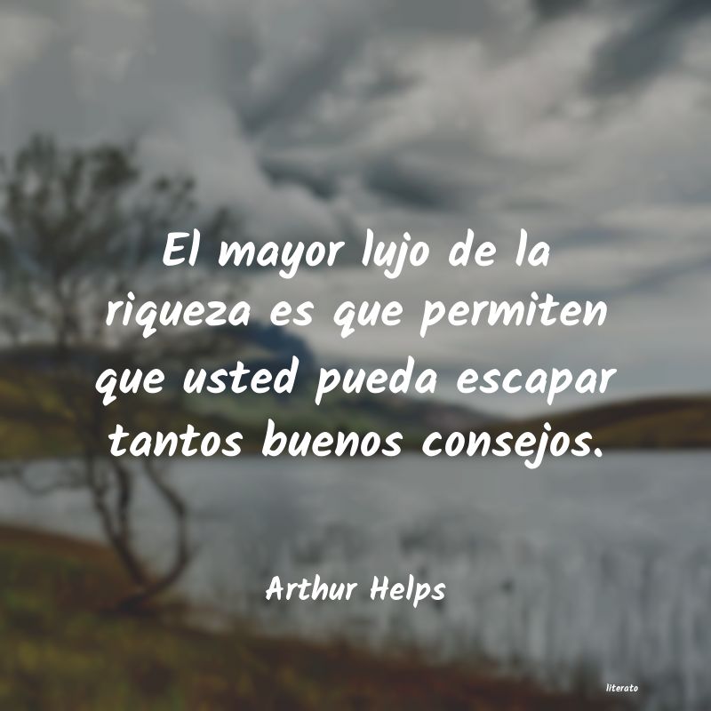 frases de Arthur Helps