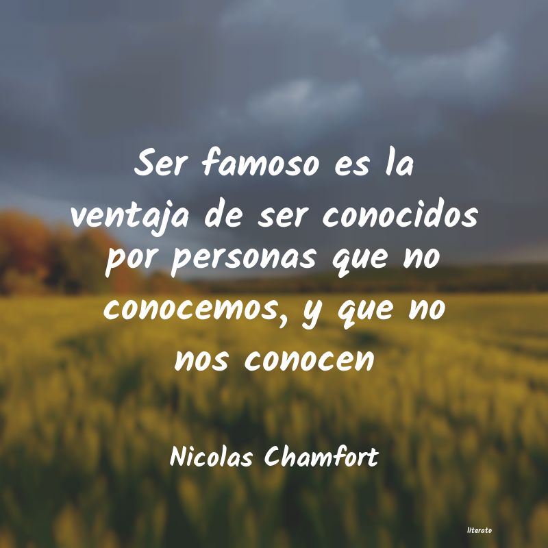 Frases de Nicolas Chamfort