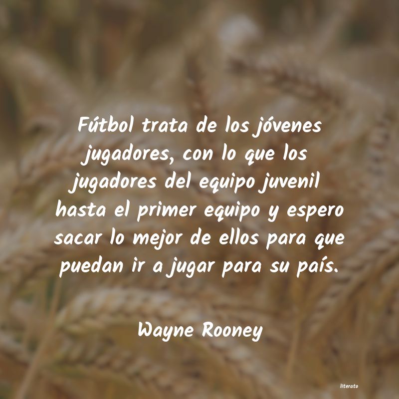 Frases de Wayne Rooney