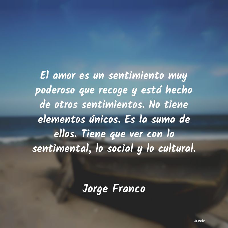 frases de Jorge Franco