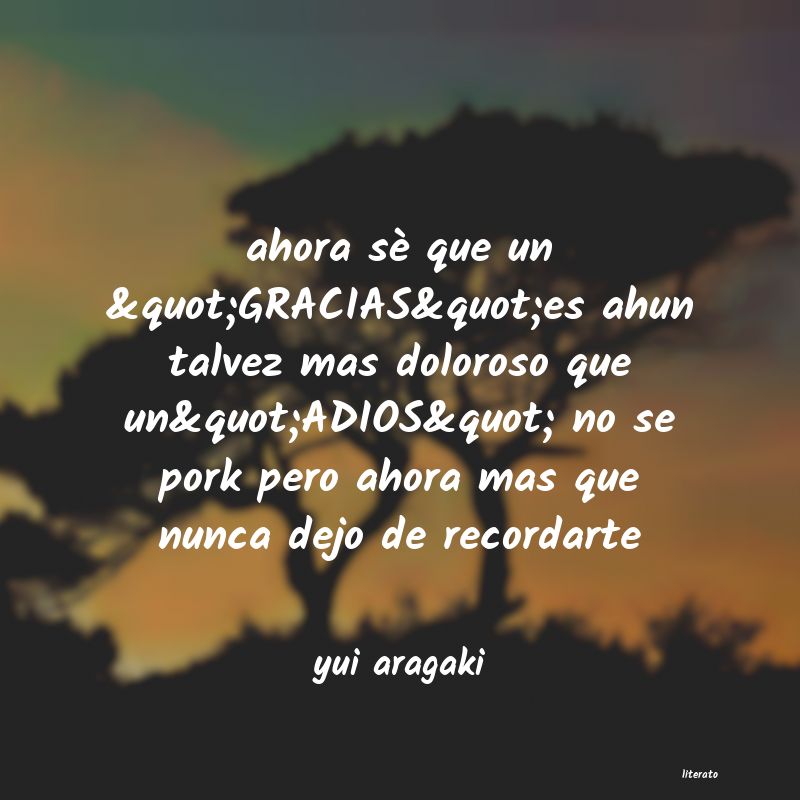 Frases de yui aragaki