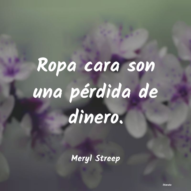 Frases de Meryl Streep