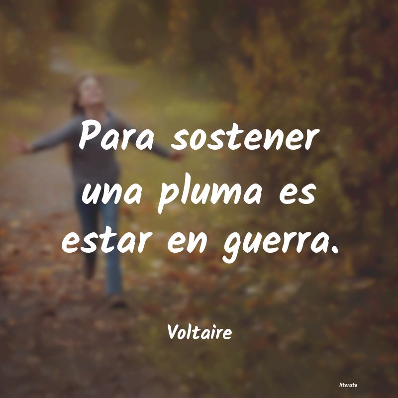 frases de Voltaire
