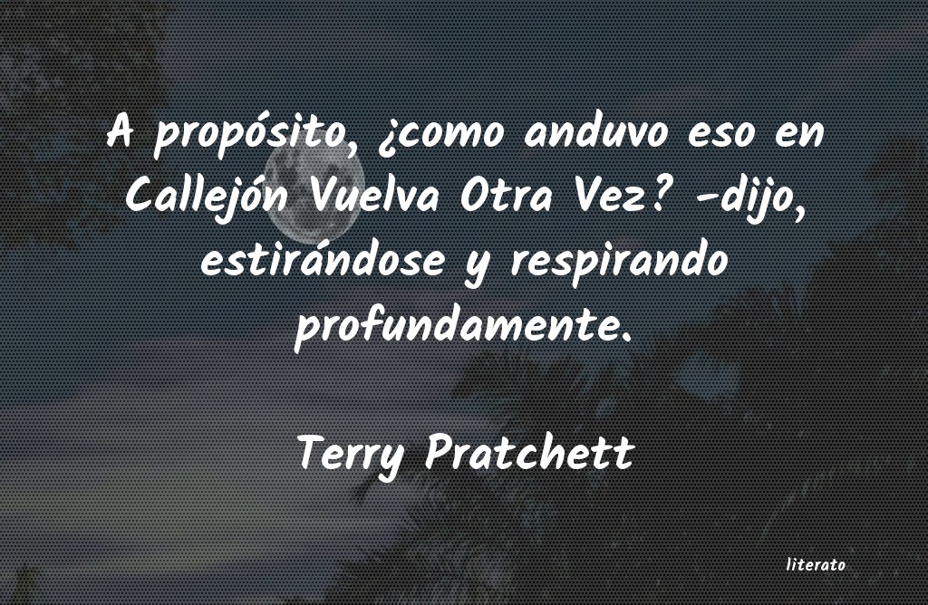 Frases de Terry Pratchett