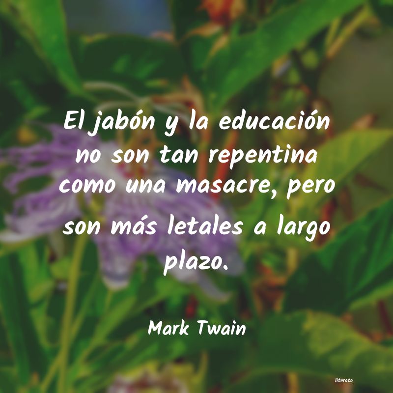 frases de Mark Twain
