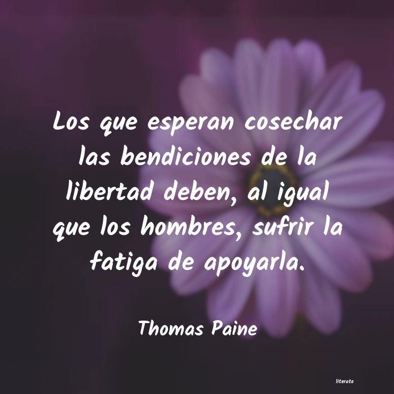 Frases de Thomas Paine