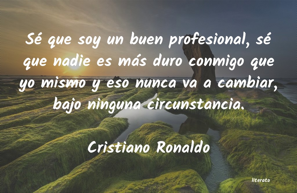 frases de Cristiano Ronaldo