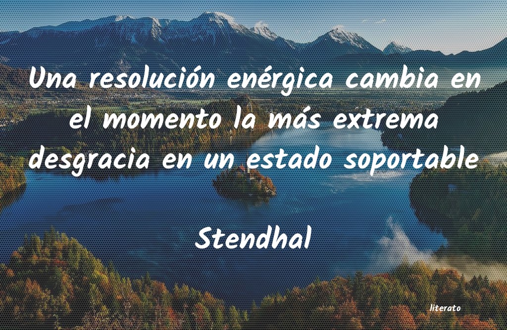 Frases de Stendhal