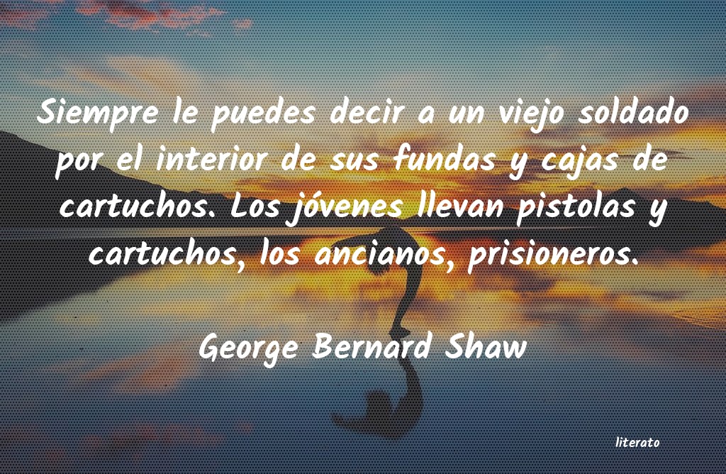 frases de George Bernard Shaw