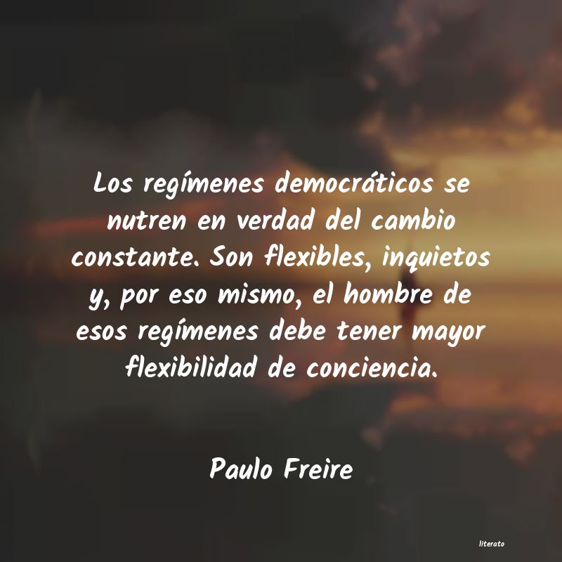 frases de Paulo Freire