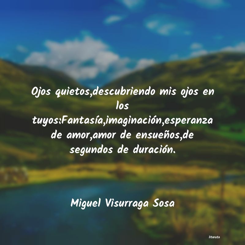 frases de Miguel Visurraga Sosa