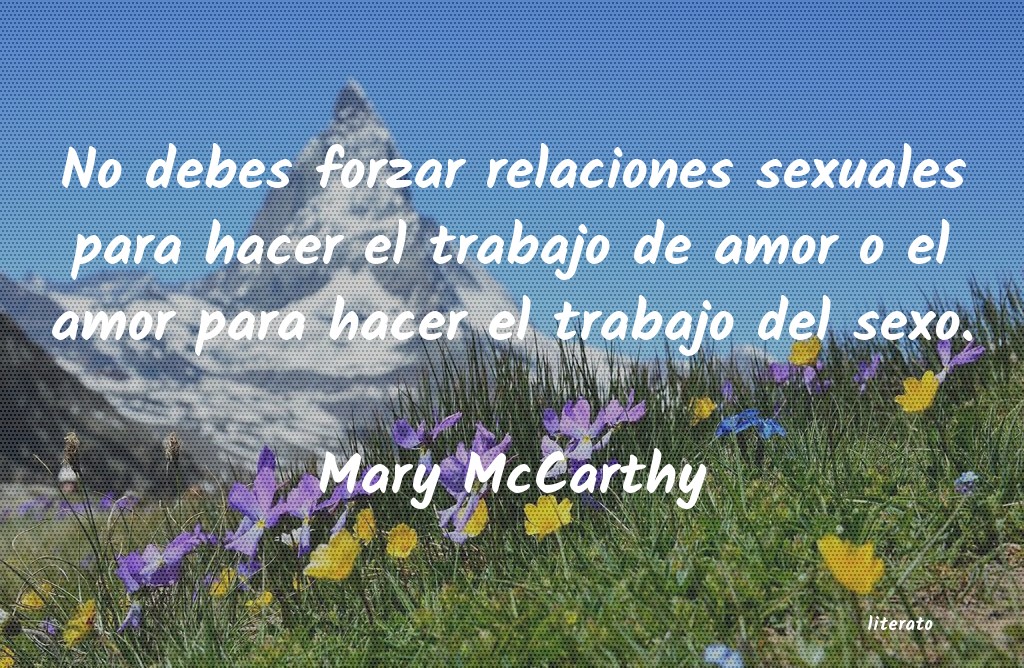 Frases de Mary McCarthy