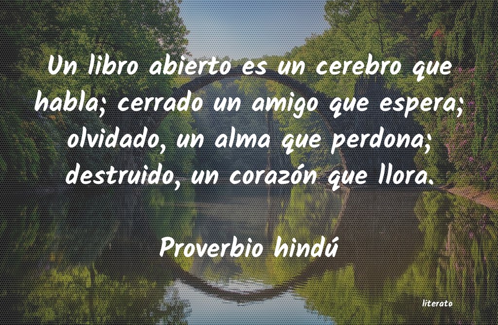 Frases de Proverbio hindú