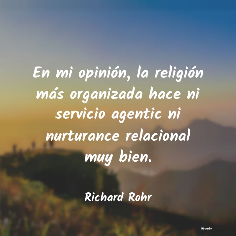 frases de Richard Rohr