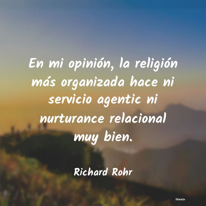 Frases de Richard Rohr