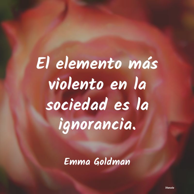 frases de Emma Goldman