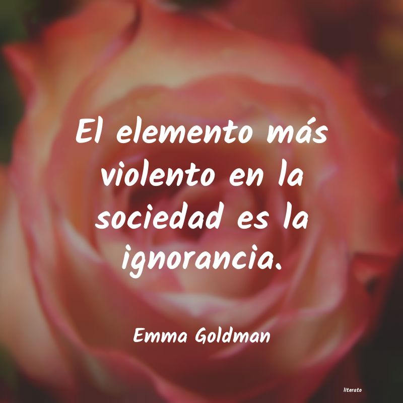 Frases de Emma Goldman