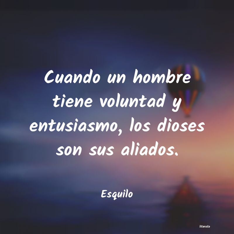 Frases de Esquilo