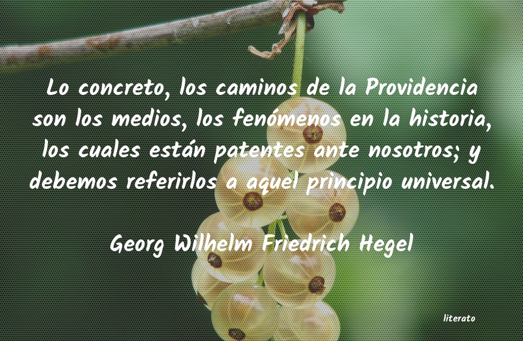 frases de Georg Wilhelm Friedrich Hegel