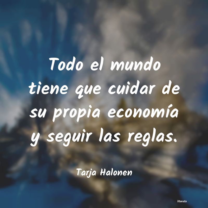 frases de Tarja Halonen