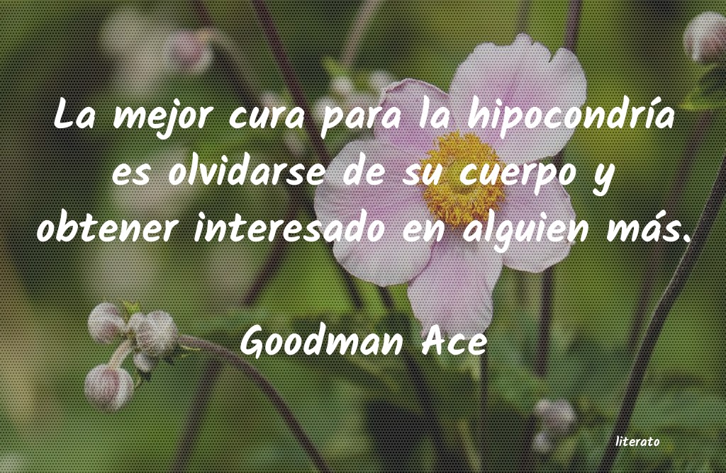 frases de Goodman Ace