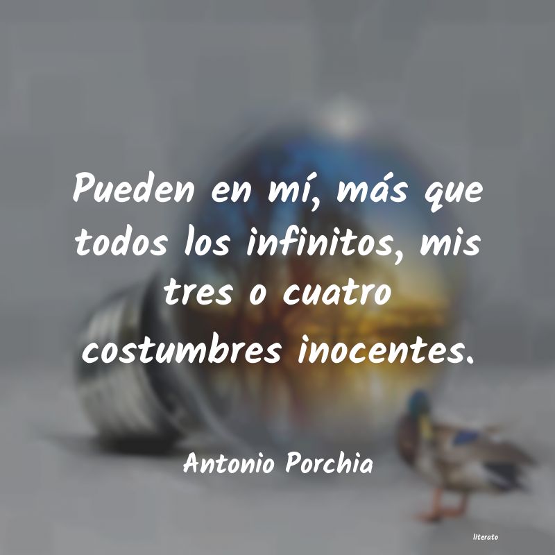 frases de Antonio Porchia