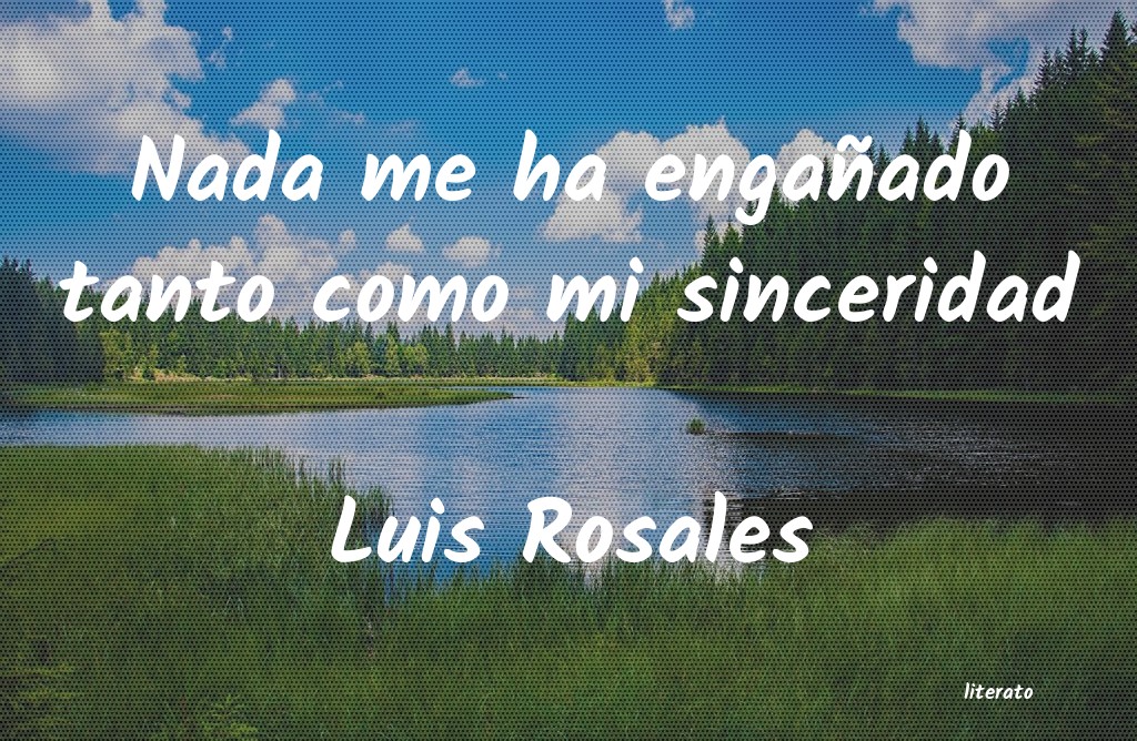 frases de Luis Rosales