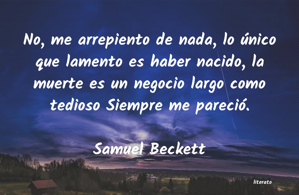 Frases de Samuel Beckett