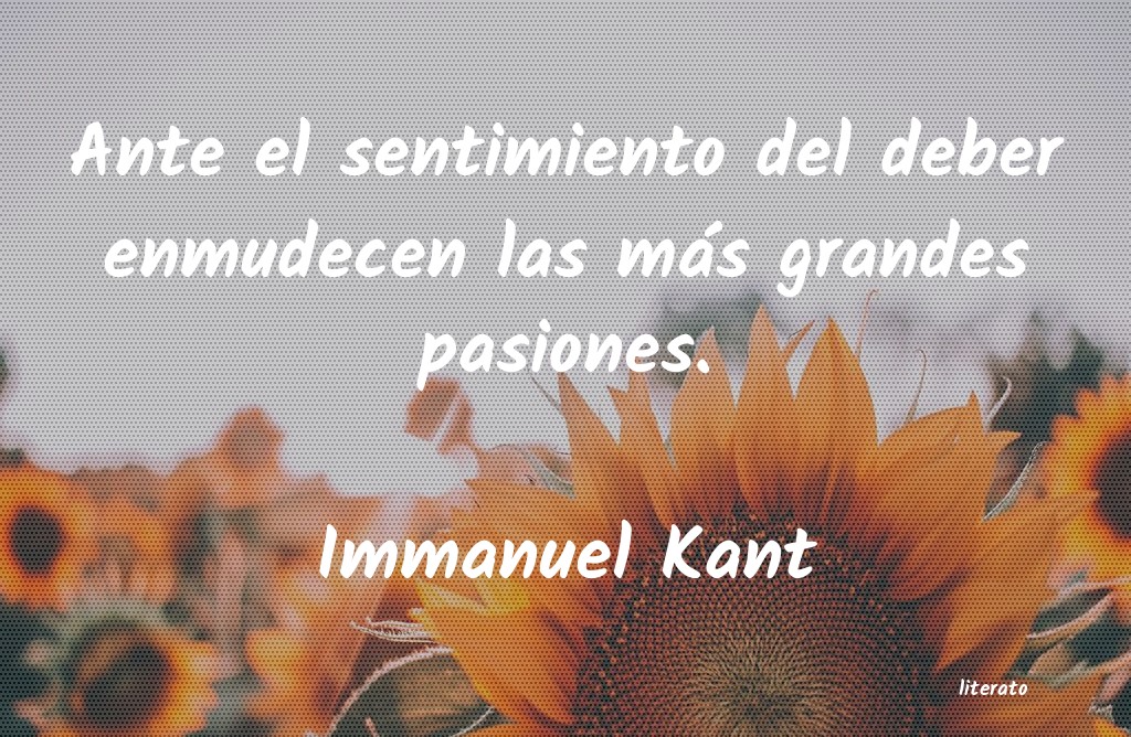 Frases de Immanuel Kant