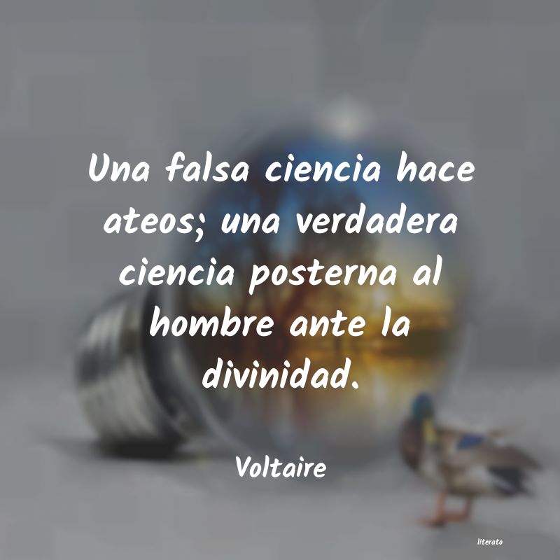 frases de Voltaire