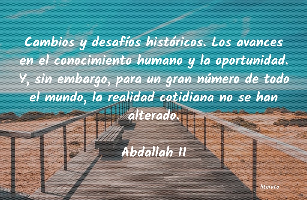 Frases de Abdallah II