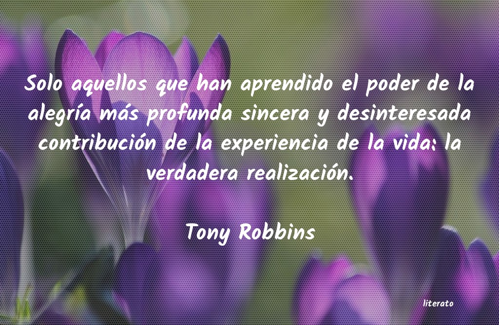 Frases de Tony Robbins