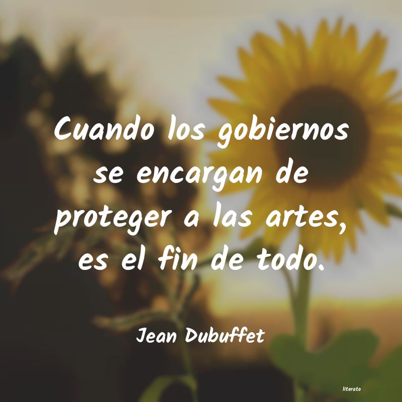 Frases de Jean Dubuffet