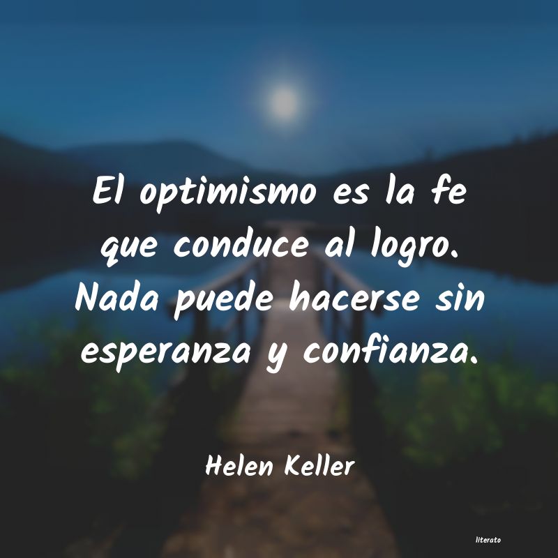 Frases de Helen Keller