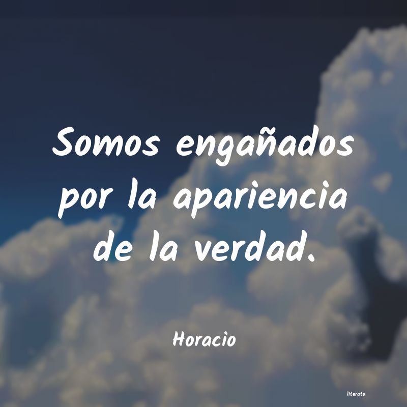 frases de Horacio