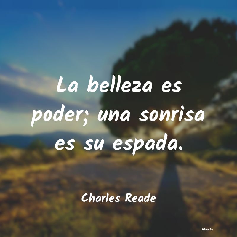 Frases de Charles Reade