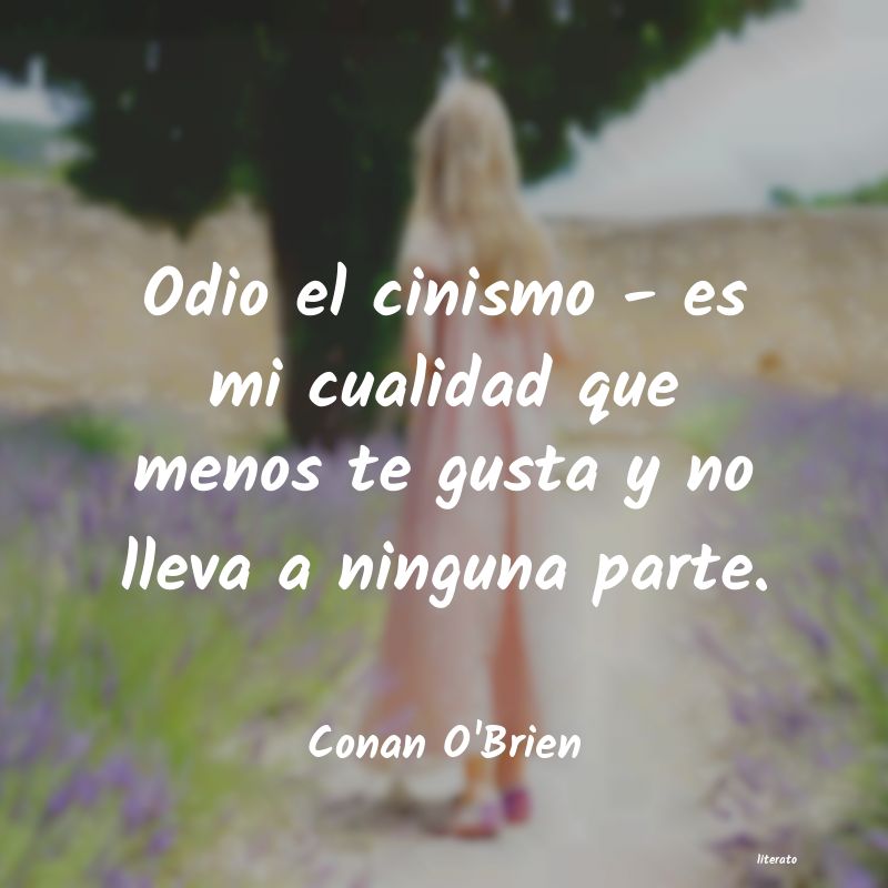 Frases de Conan O'Brien