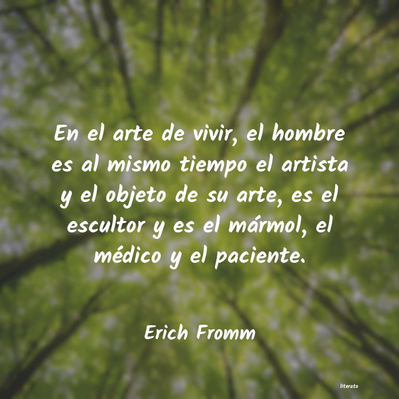 frases de Erich Fromm