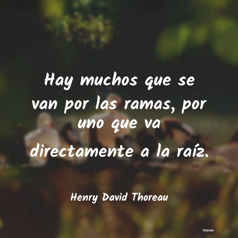 frases de Henry David Thoreau