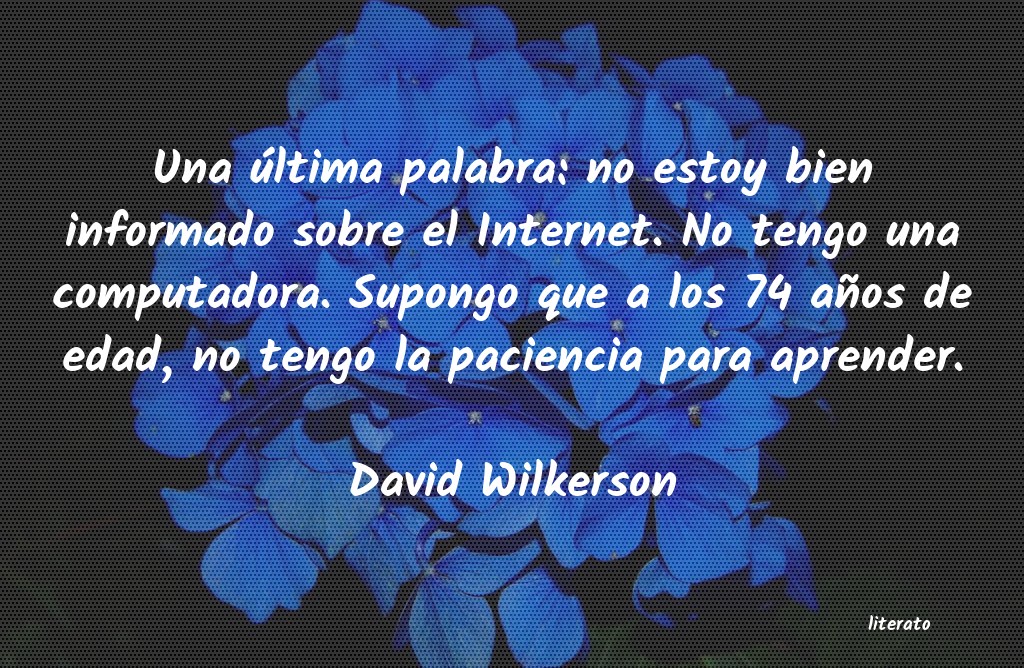 frases de David Wilkerson