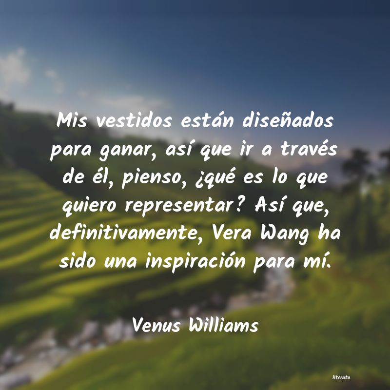 Frases de Venus Williams