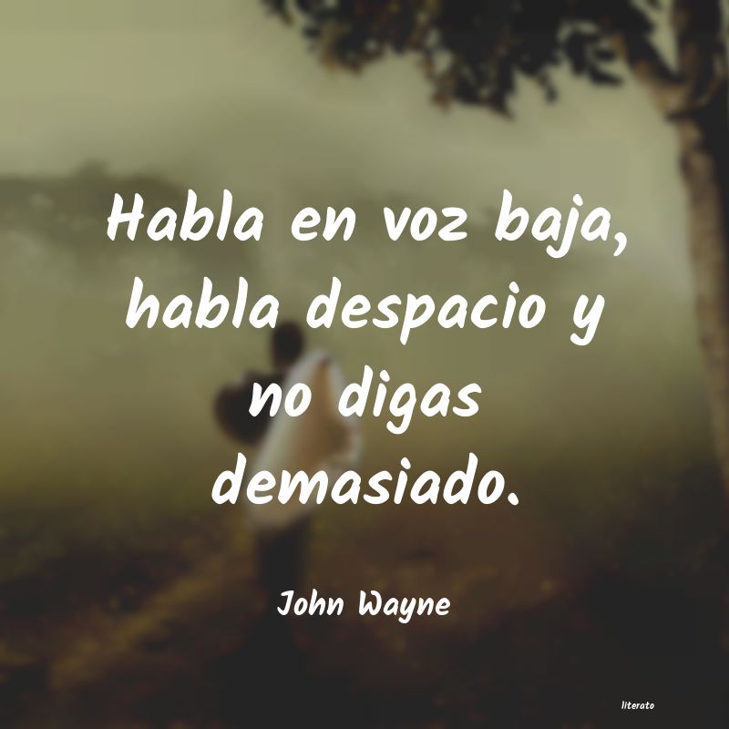 frases de John Wayne
